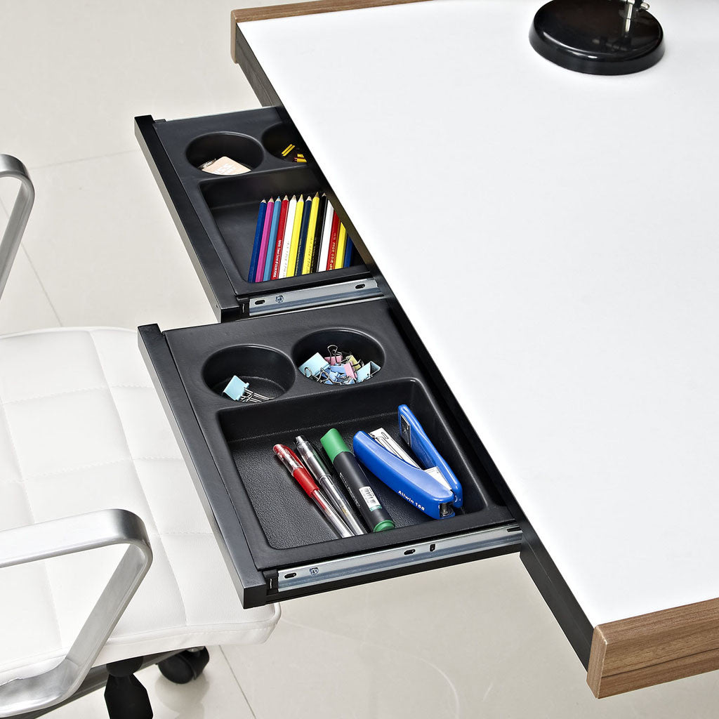 Sculpted Desk Natural