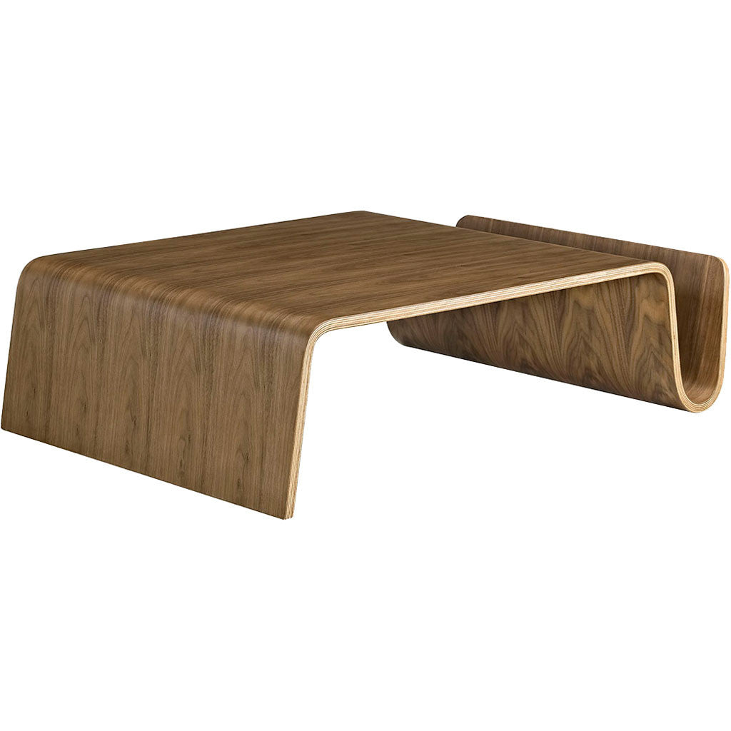 Polarity Wood Coffee Table Walnut
