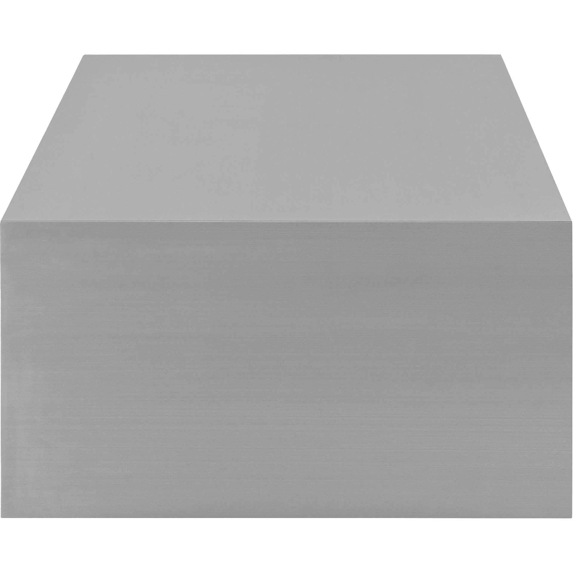 Cabin Stainless Steel Coffee Table Silver