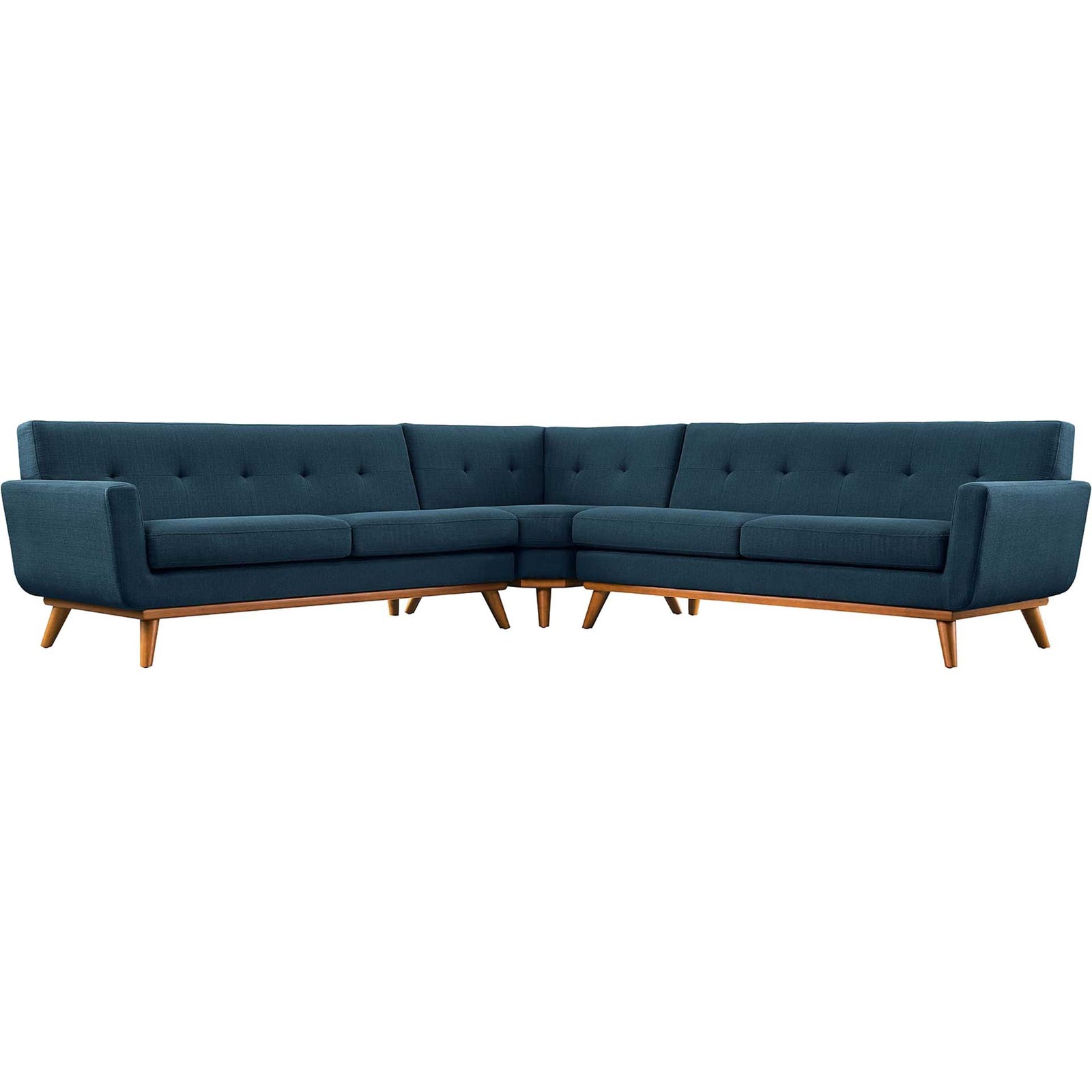 Emory Corner Sectional Sofa Azure