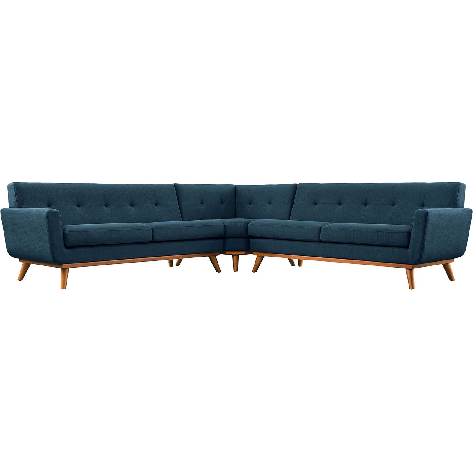 Emory Corner Sectional Sofa Azure