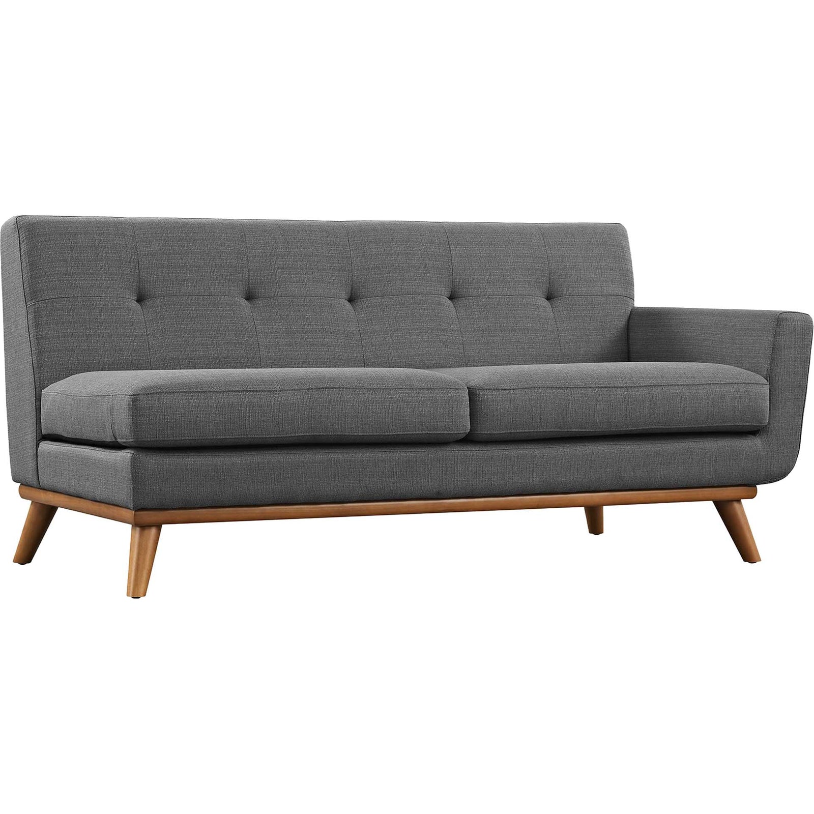 Emory Corner Sectional Sofa Gray