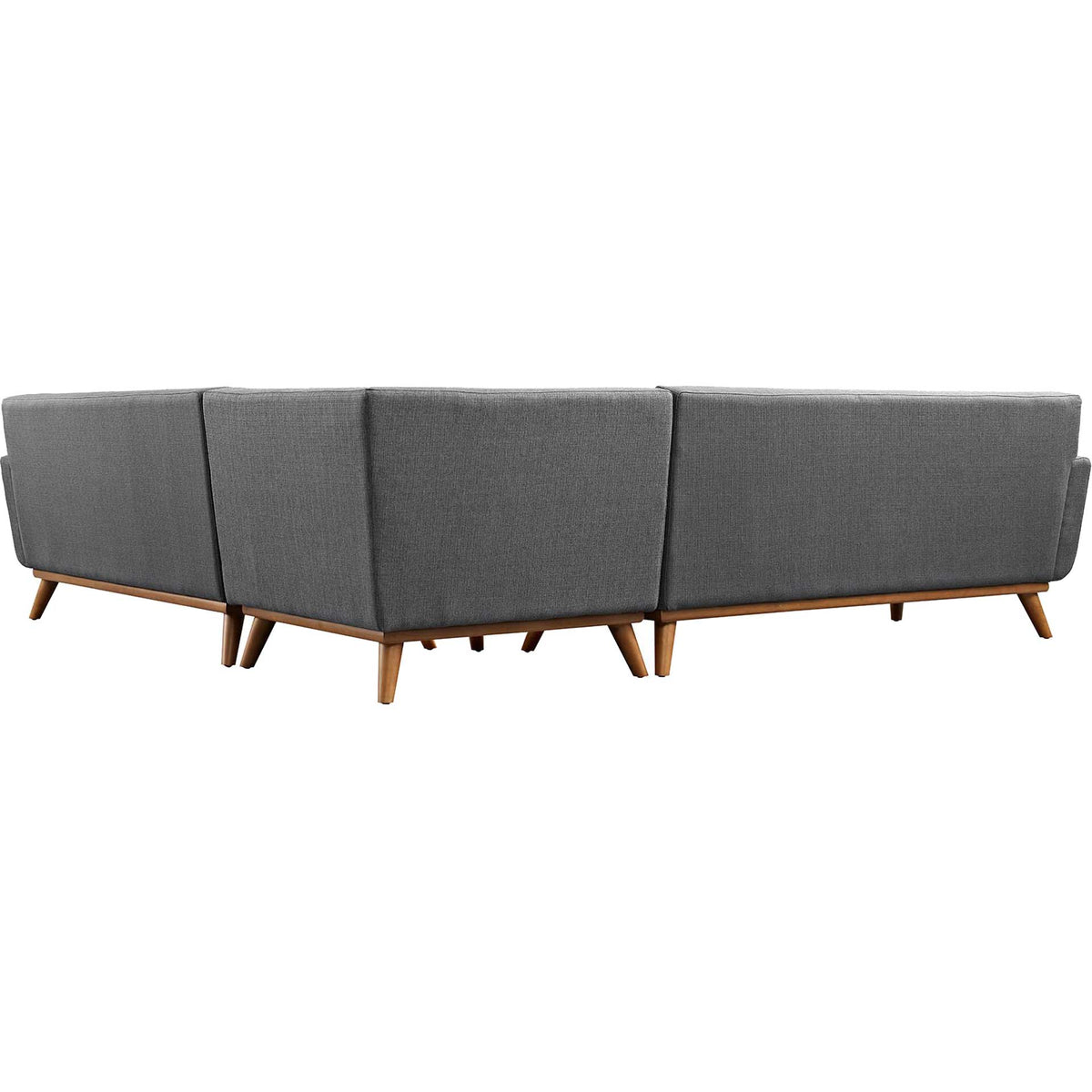 Emory Corner Sectional Sofa Gray