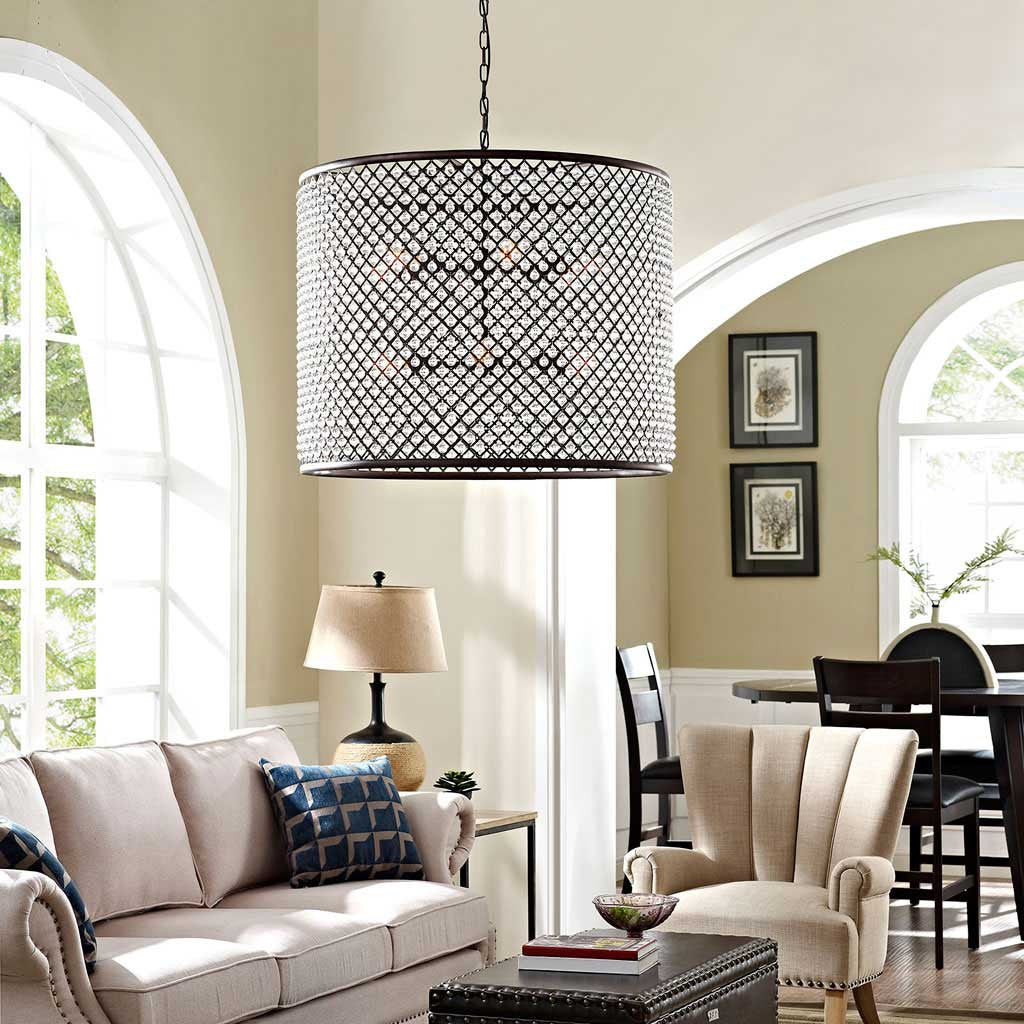 Prosper Chandelier Brown