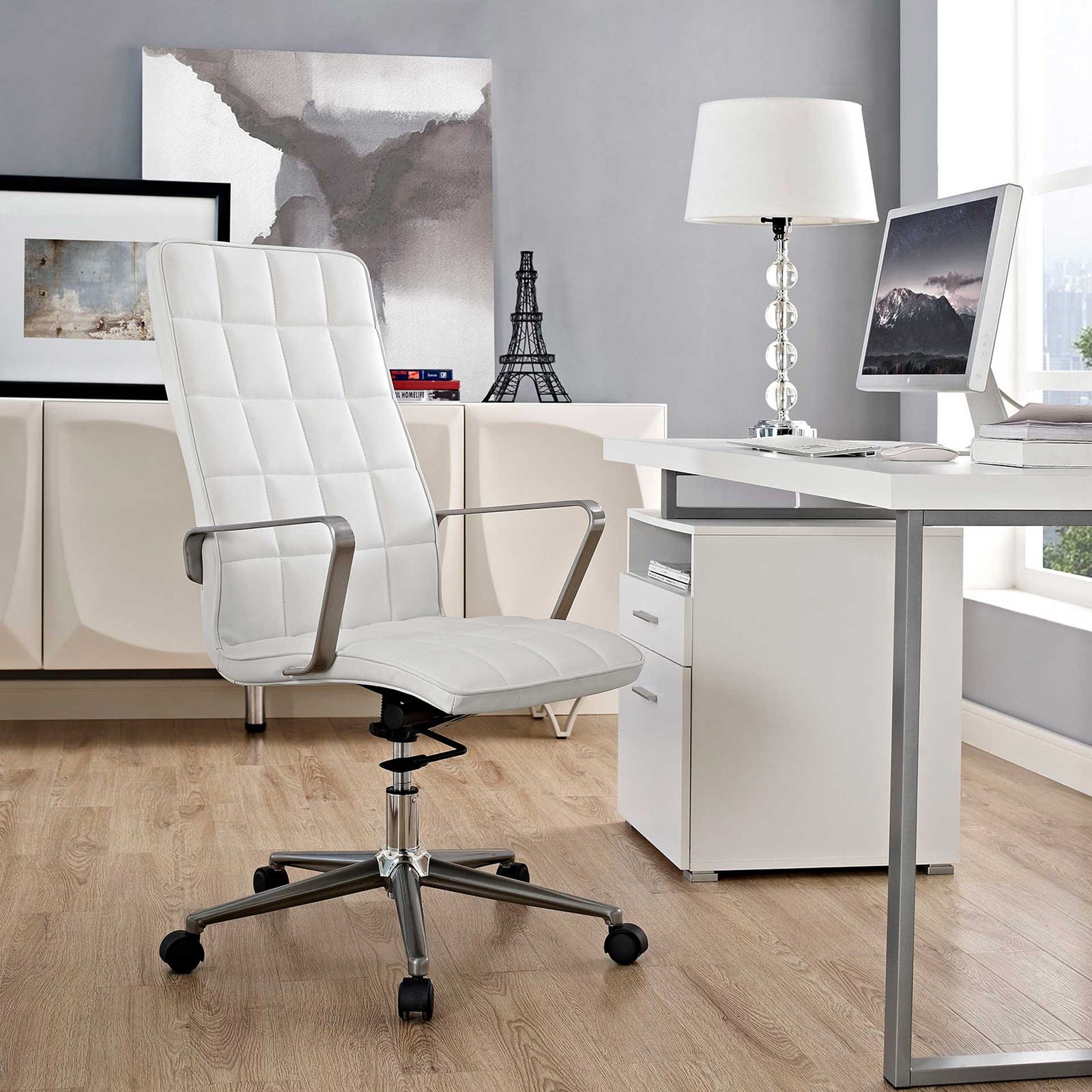 Tieton Highback Office Chair White