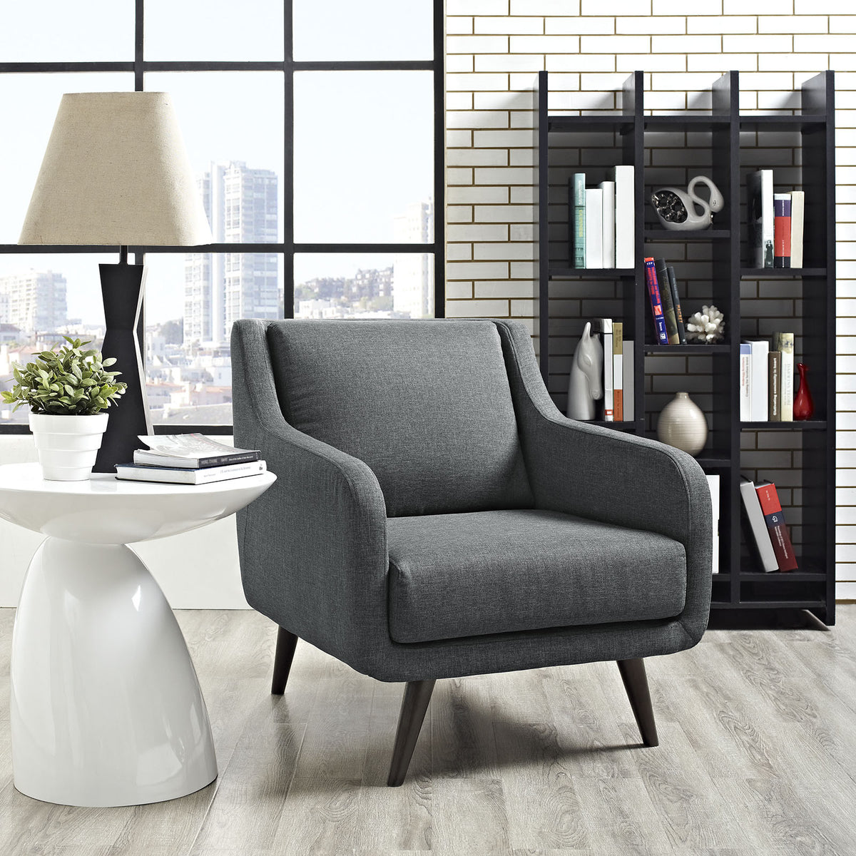 Virtue Armchair Gray