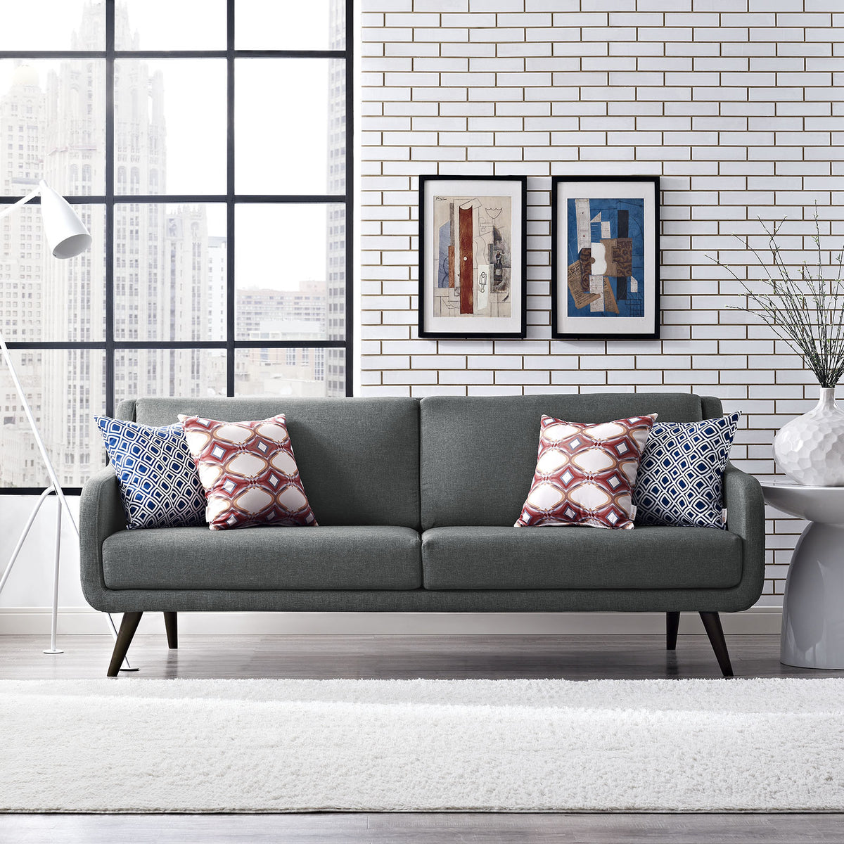 Virtue Sofa Gray