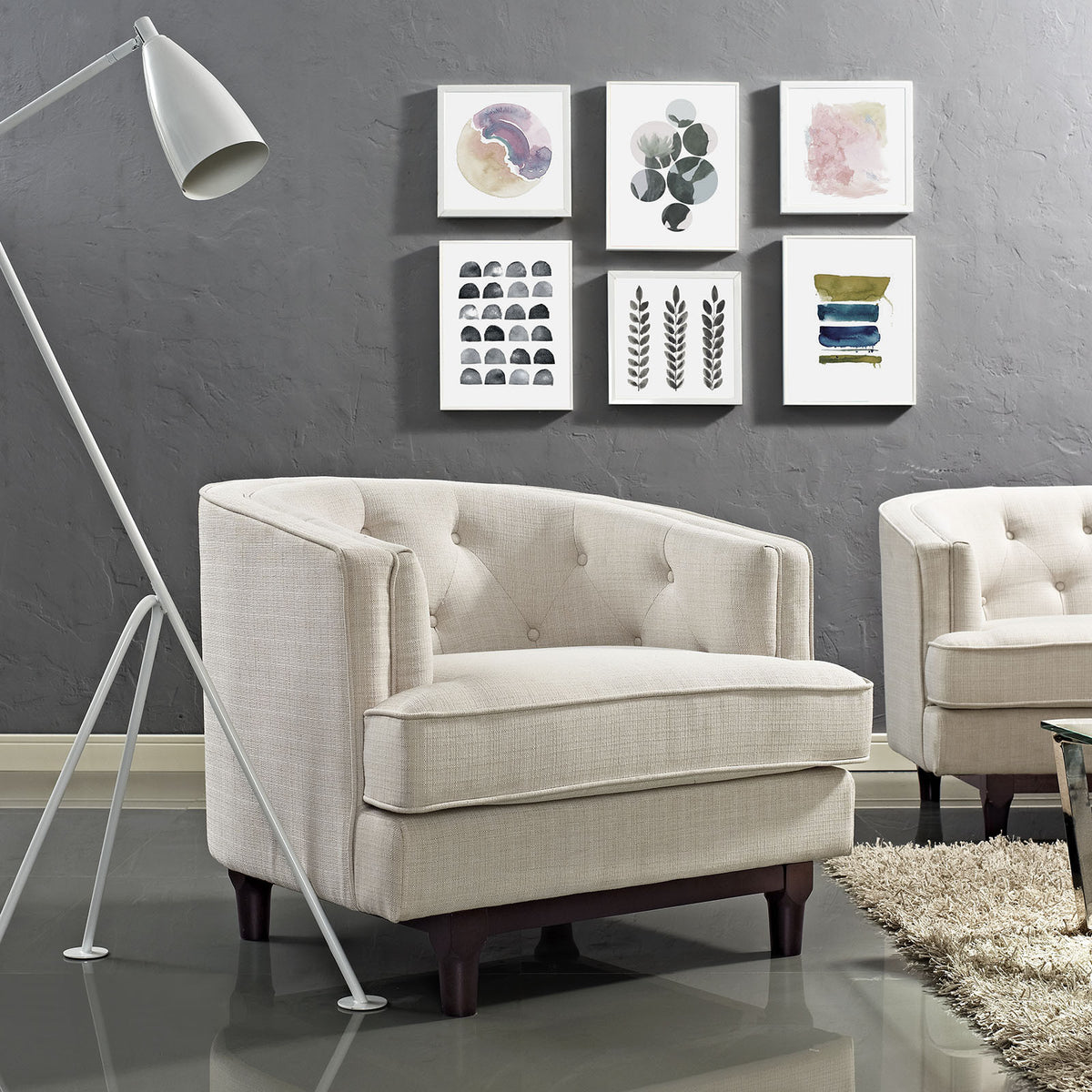 Coastline Armchair Beige