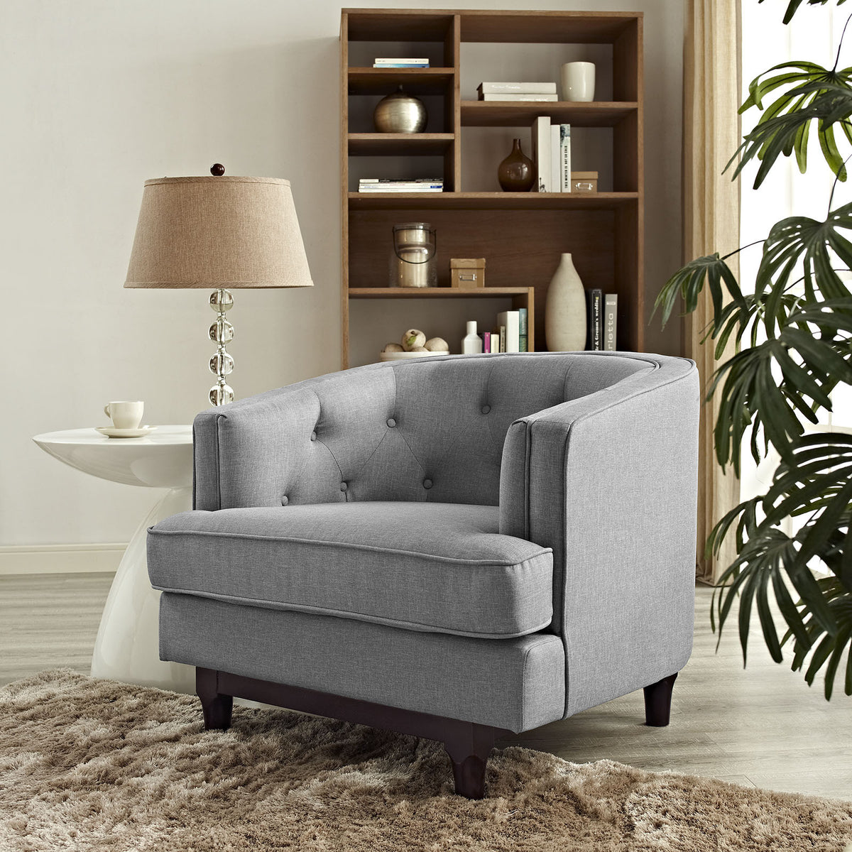 Coastline Armchair Light Gray