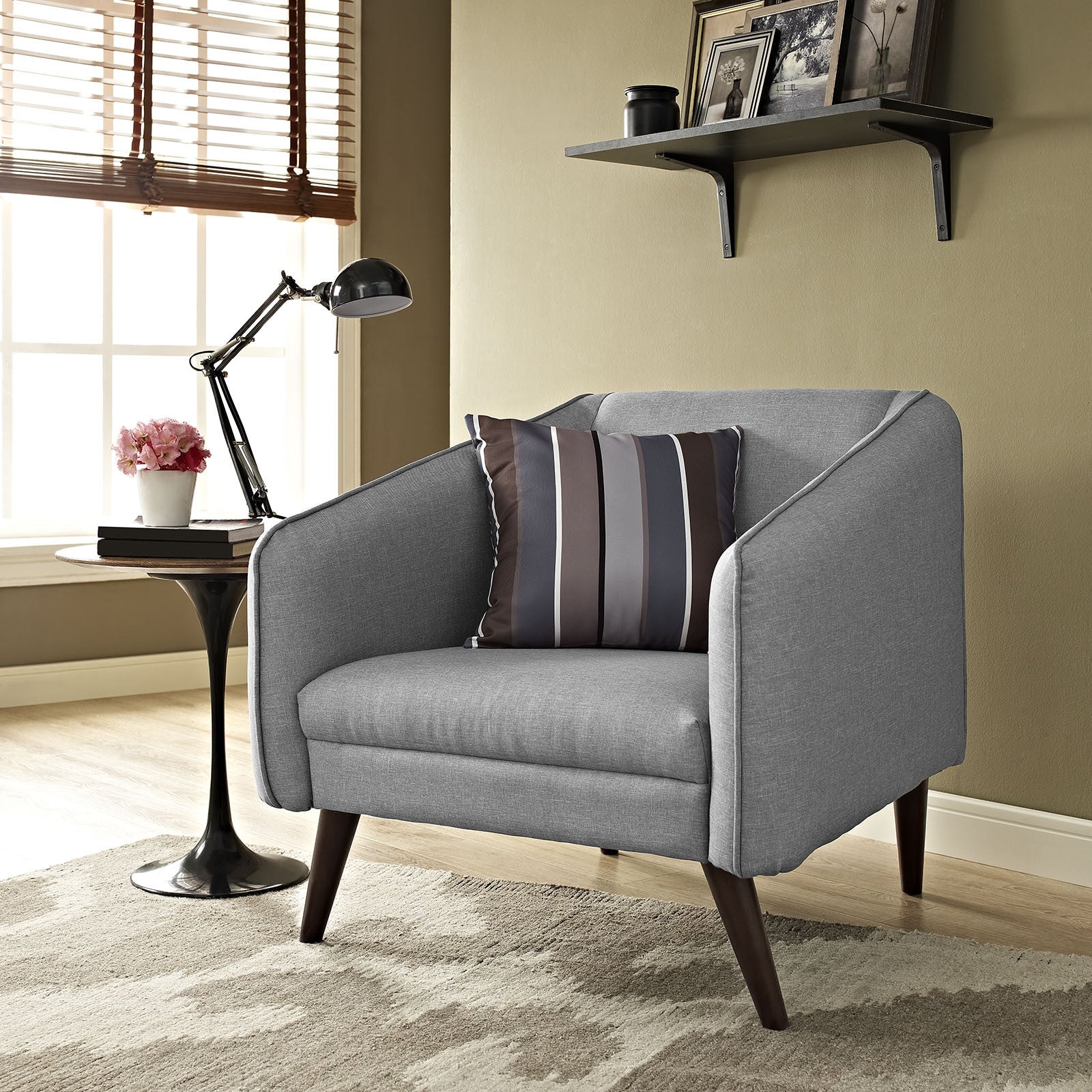 Sarasota Armchair Light Gray