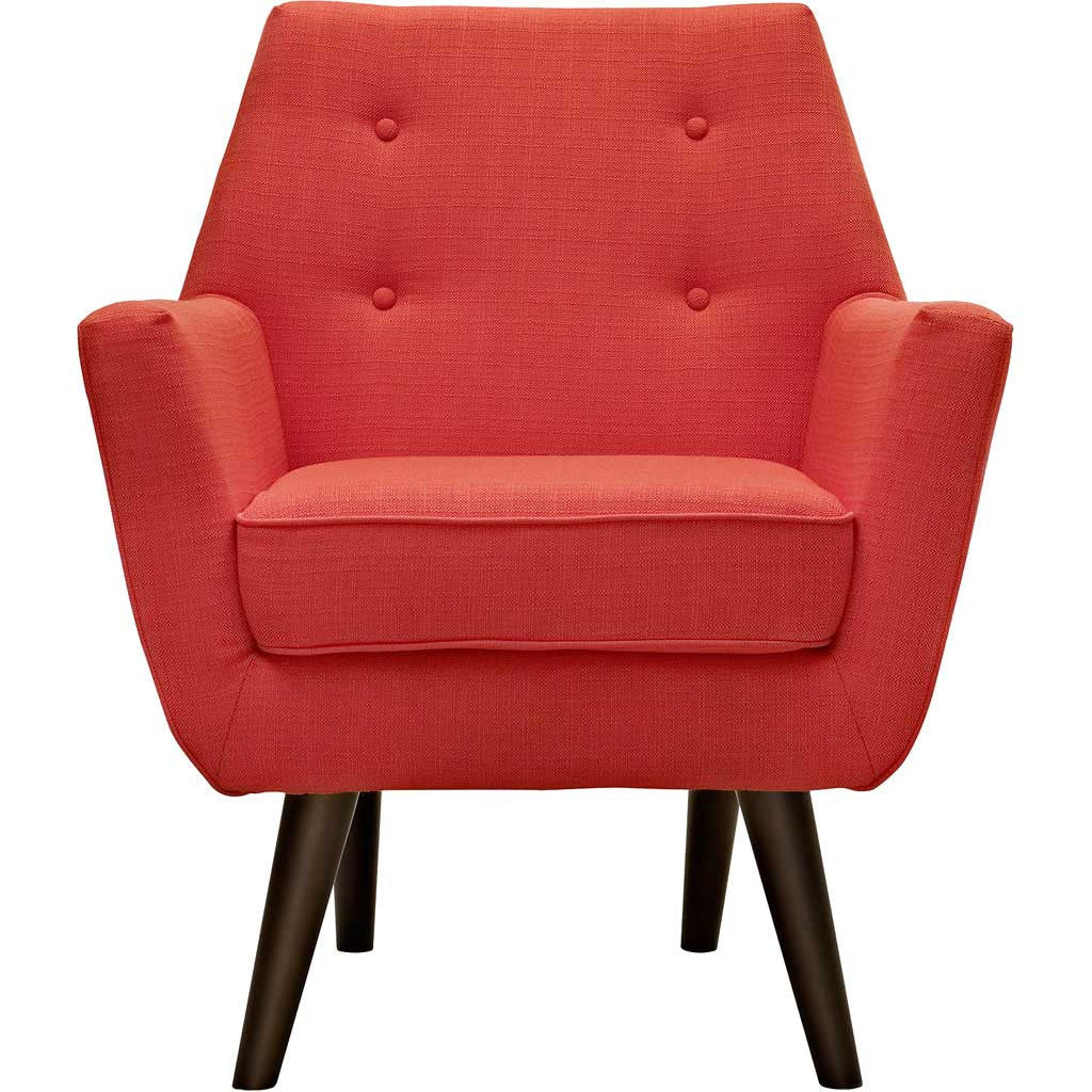 Posterity Armchair Atomic Red