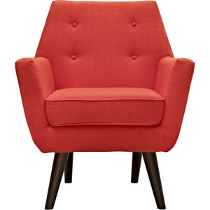 Posterity Armchair Atomic Red