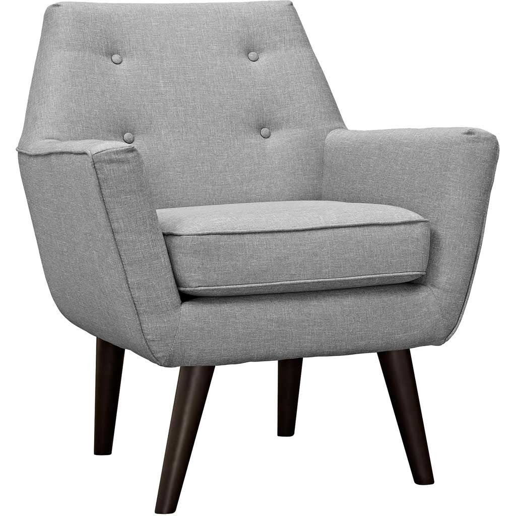 Posterity Armchair Light Gray