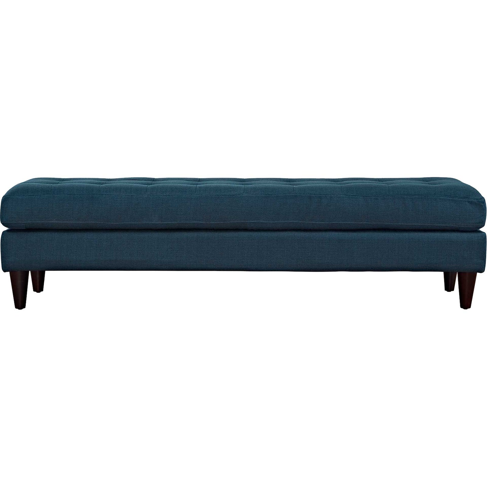 Era Upholstered Fabric Bench Azure
