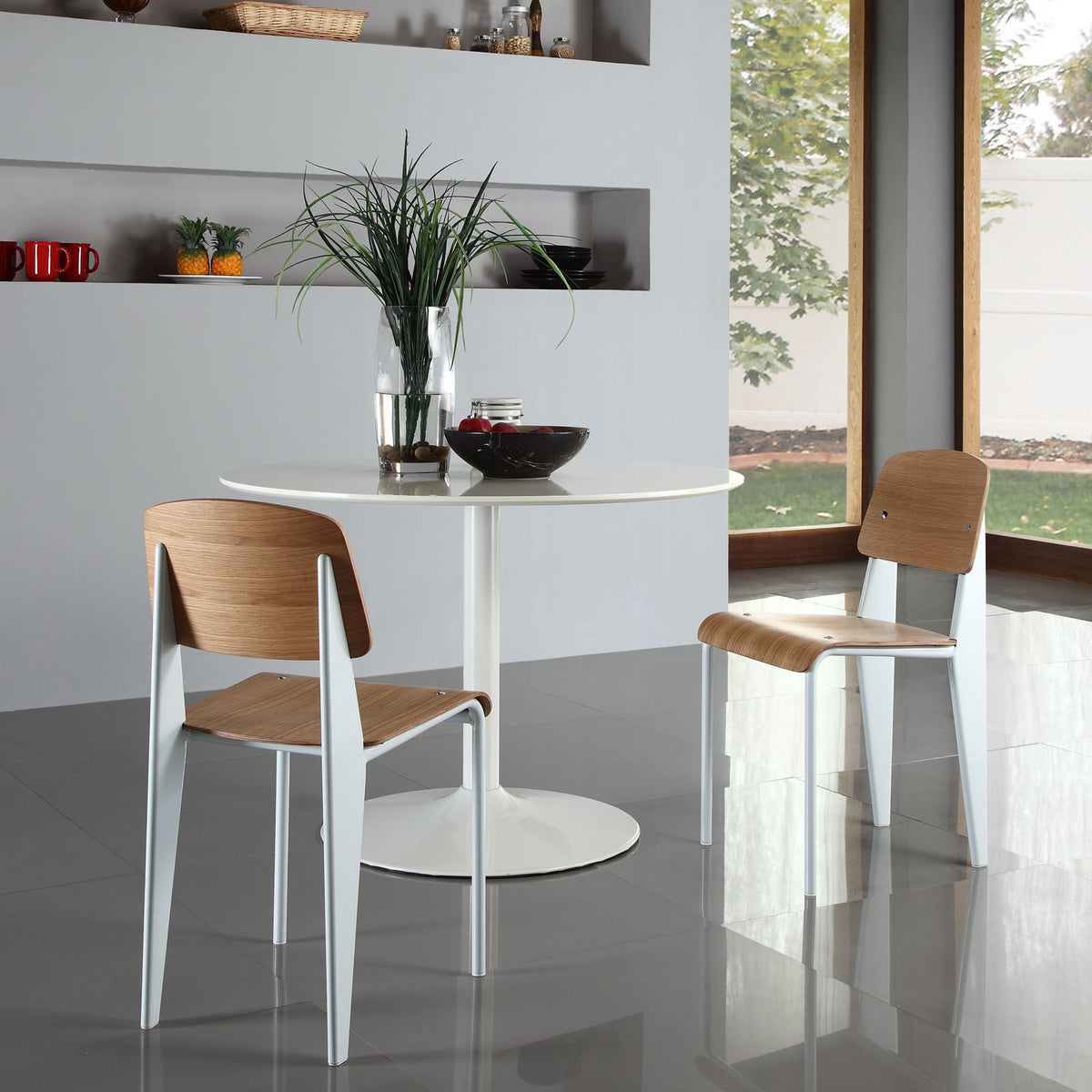 Calypso Side Chair Natural White