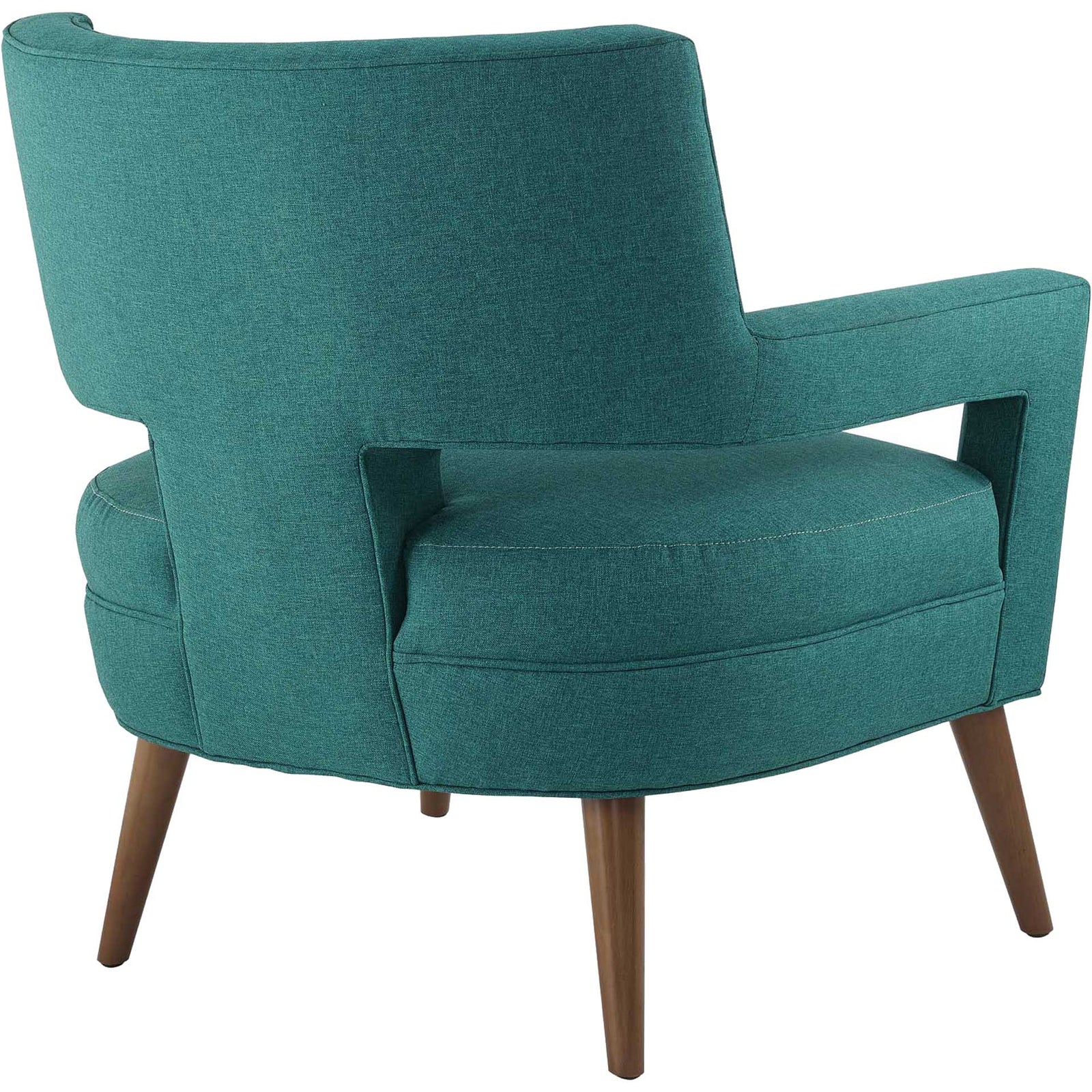 Stanley Upholstered Fabric Armchair Teal