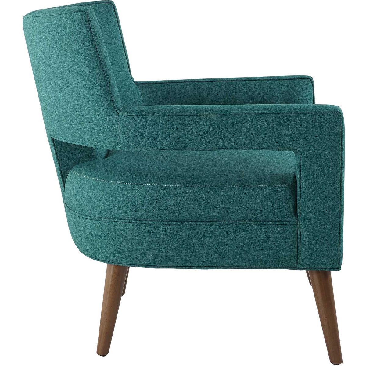 Stanley Upholstered Fabric Armchair Teal