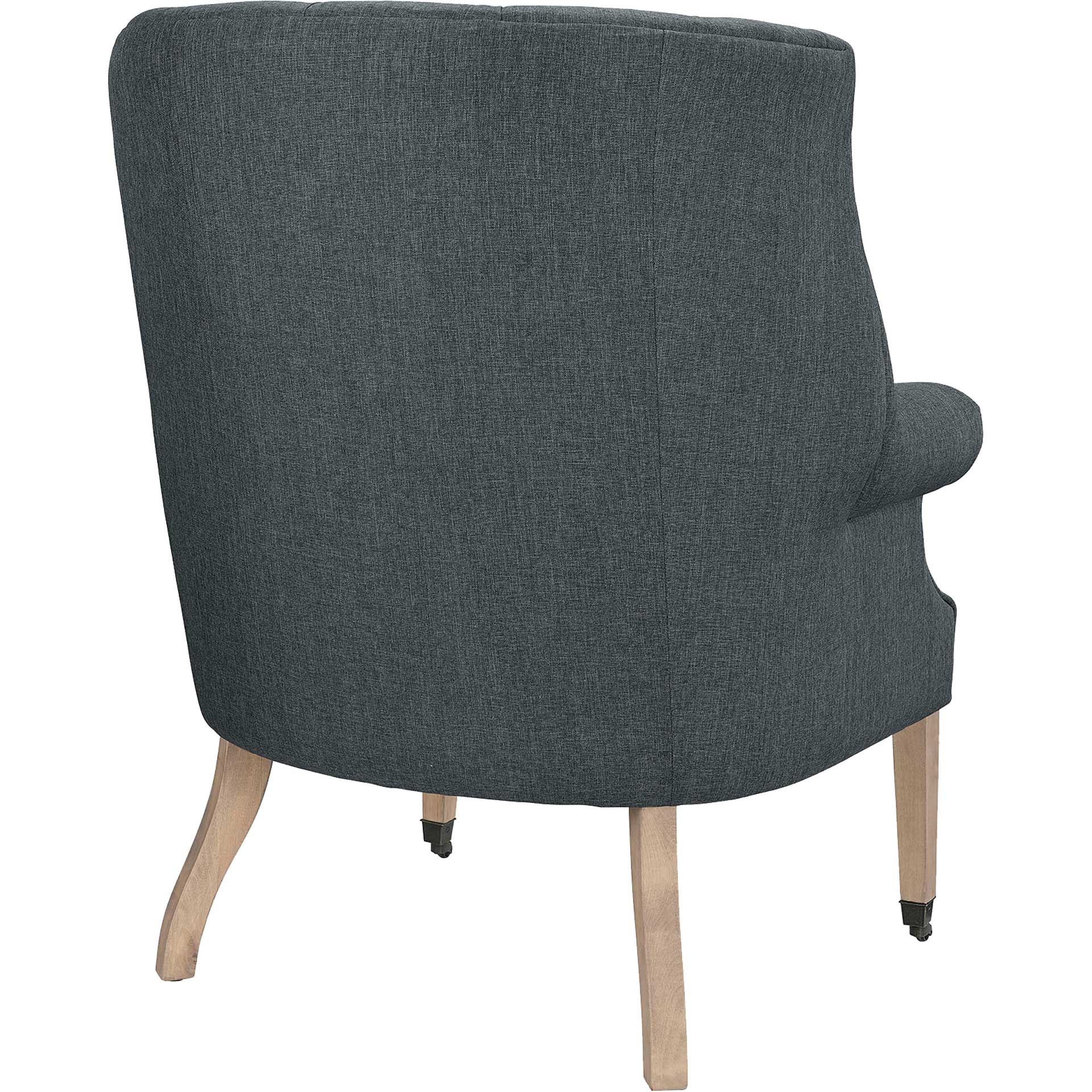 Camron Upholstered Fabric Lounge Chair Gray
