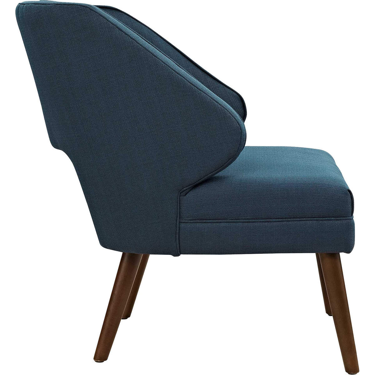 Dawson Upholstered Fabric Armchair Azure