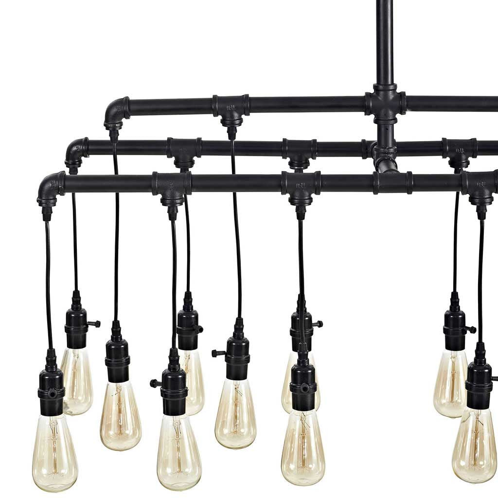 Foxfire Ceiling Fixture Brown