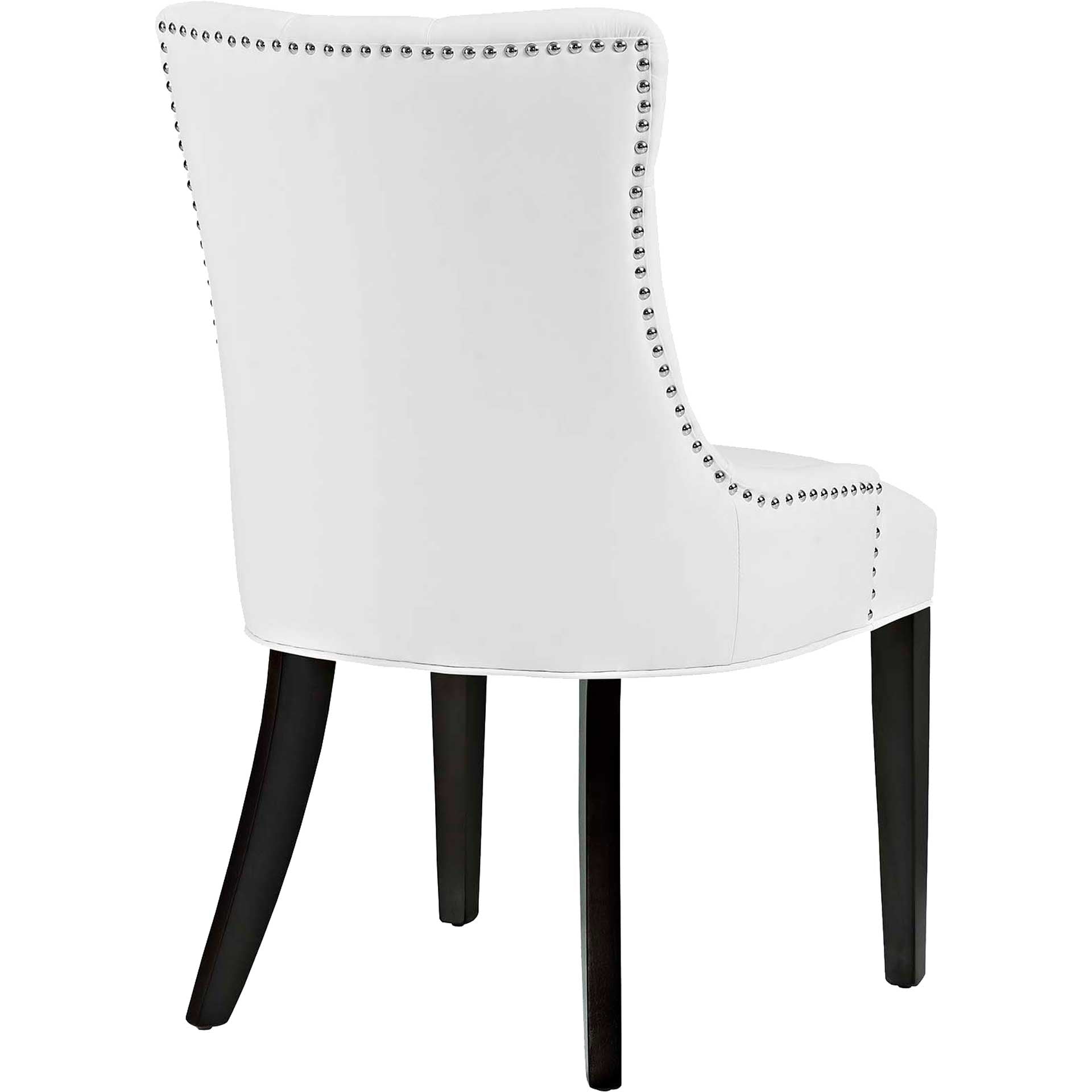 Riley Vinyl Dining Chair White