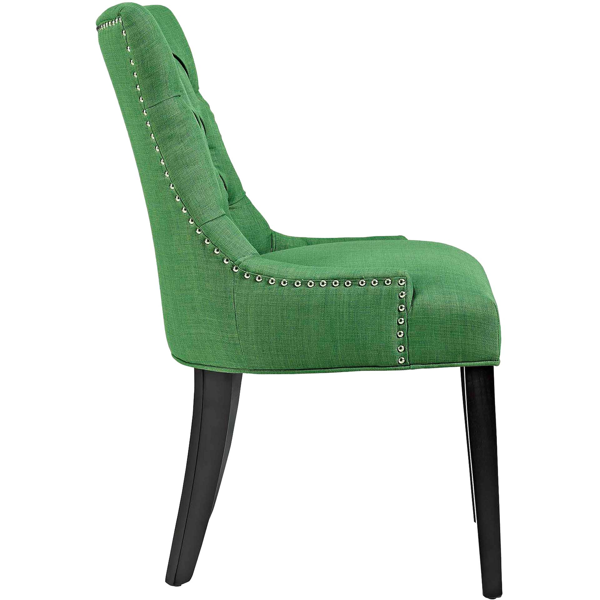 Riley Fabric Dining Chair Kelly Green
