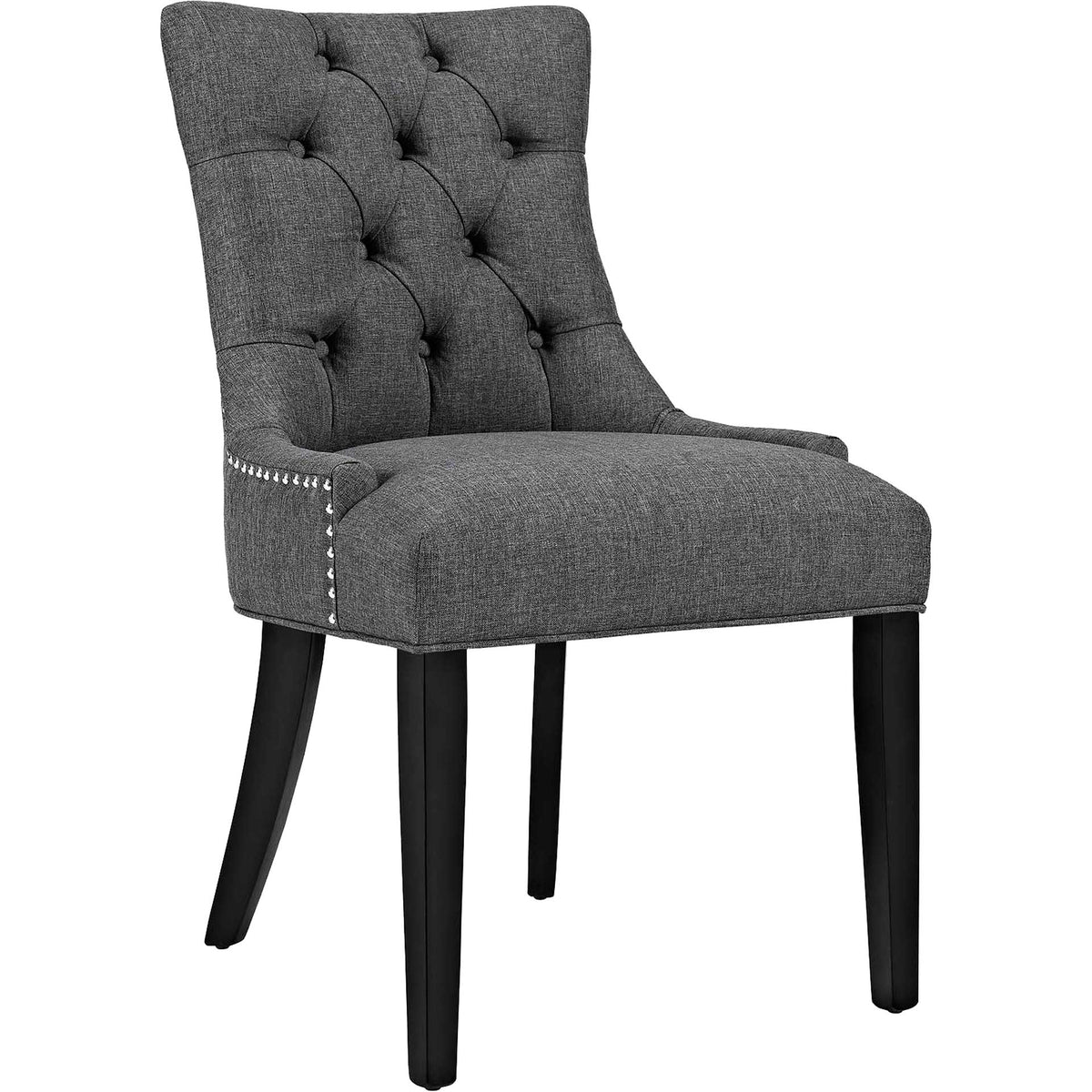 Riley Fabric Dining Chair Gray