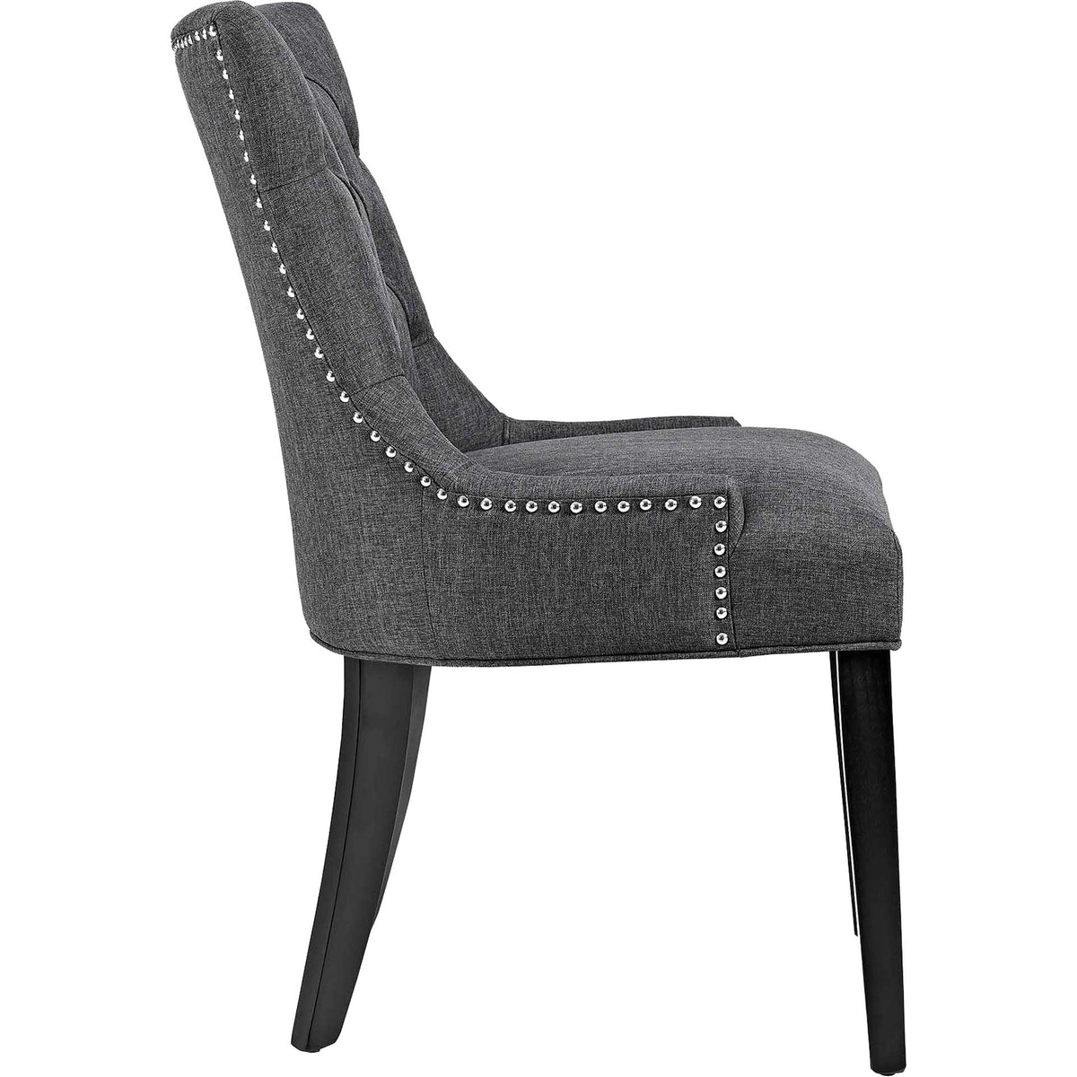 Riley Fabric Dining Chair Gray