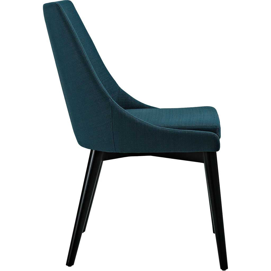 Victoria Fabric Dining Chair Azure