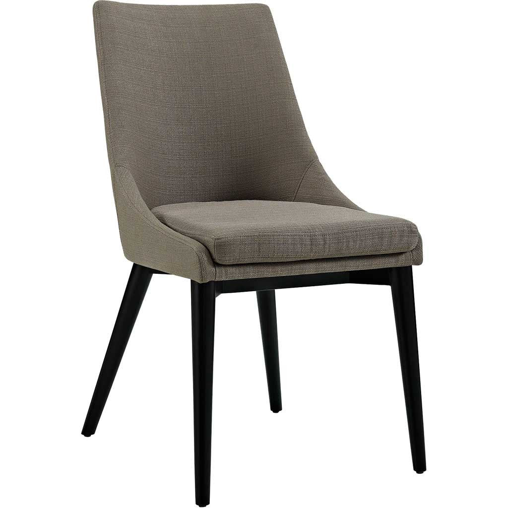 Victoria Fabric Dining Chair Granite