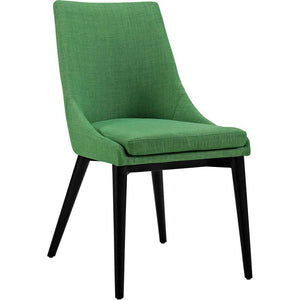 Victoria Fabric Dining Chair Green
