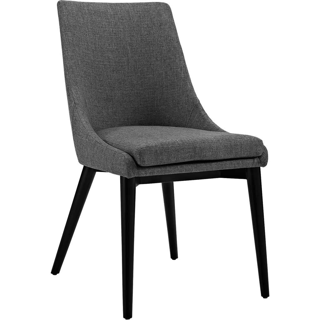 Victoria Fabric Dining Chair Gray