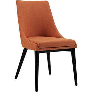 Victoria Fabric Dining Chair Orange