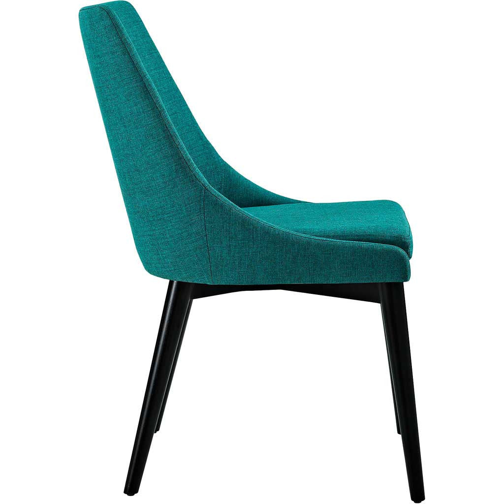 Victoria Fabric Dining Chair Teal