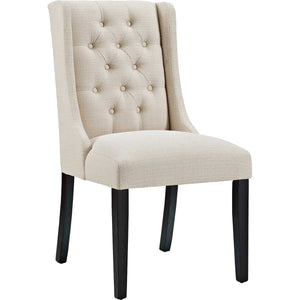 Baker Fabric Dining Chair Beige