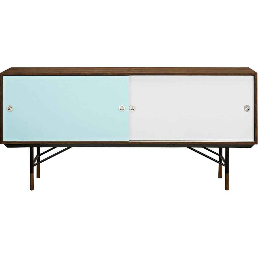 Emissary Walnut Stand Walnut/White