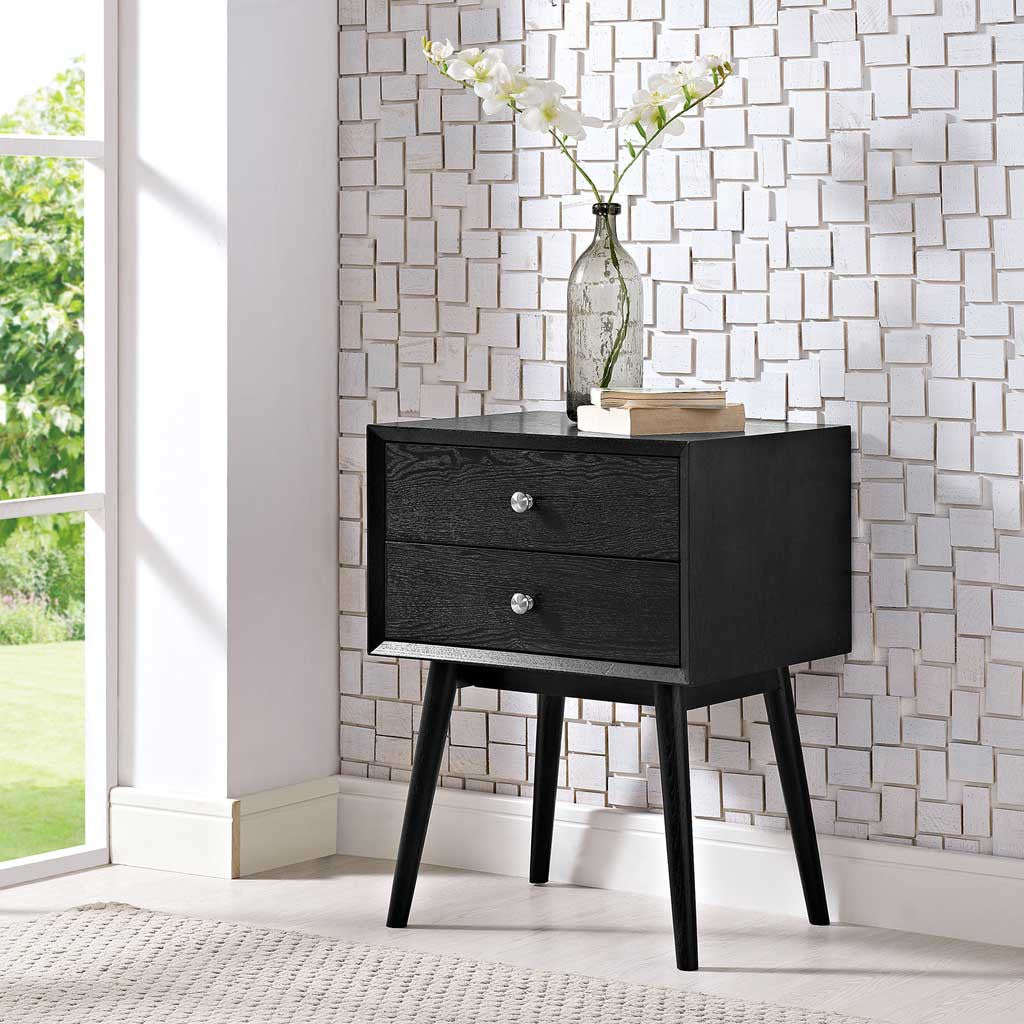 Davis Nightstand Black