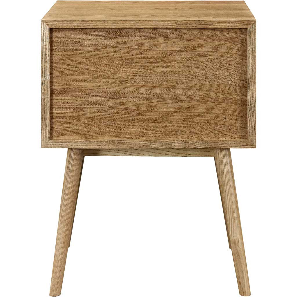 Davis Nightstand Natural/White