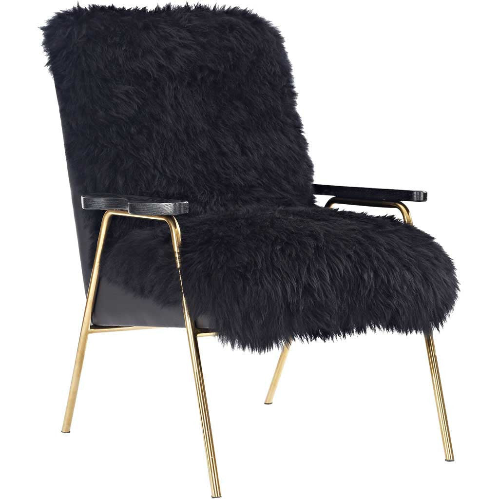 Springer Armchair Black