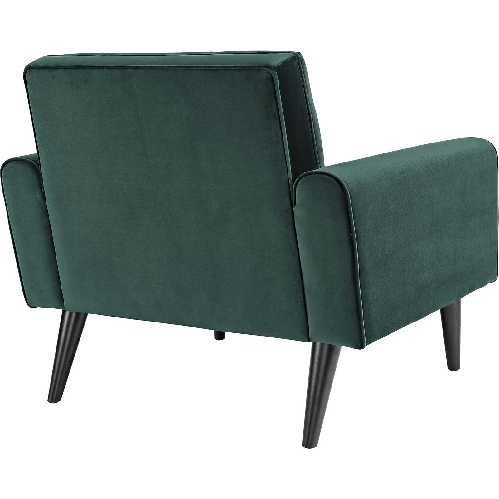 Davis Velvet Armchair Emerald Green