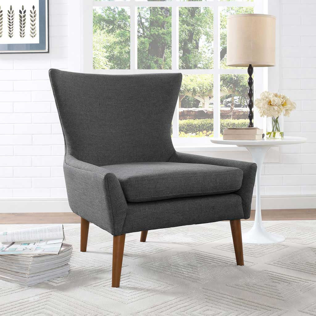 Kessel Fabric Armchair Gray