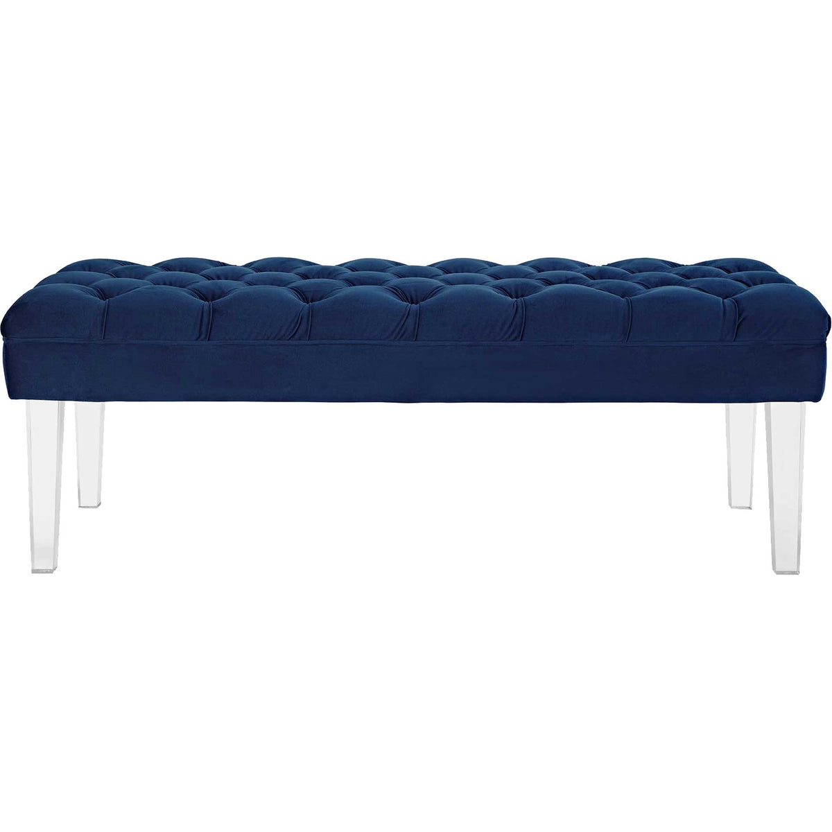 Vienna Velvet Bench Navy