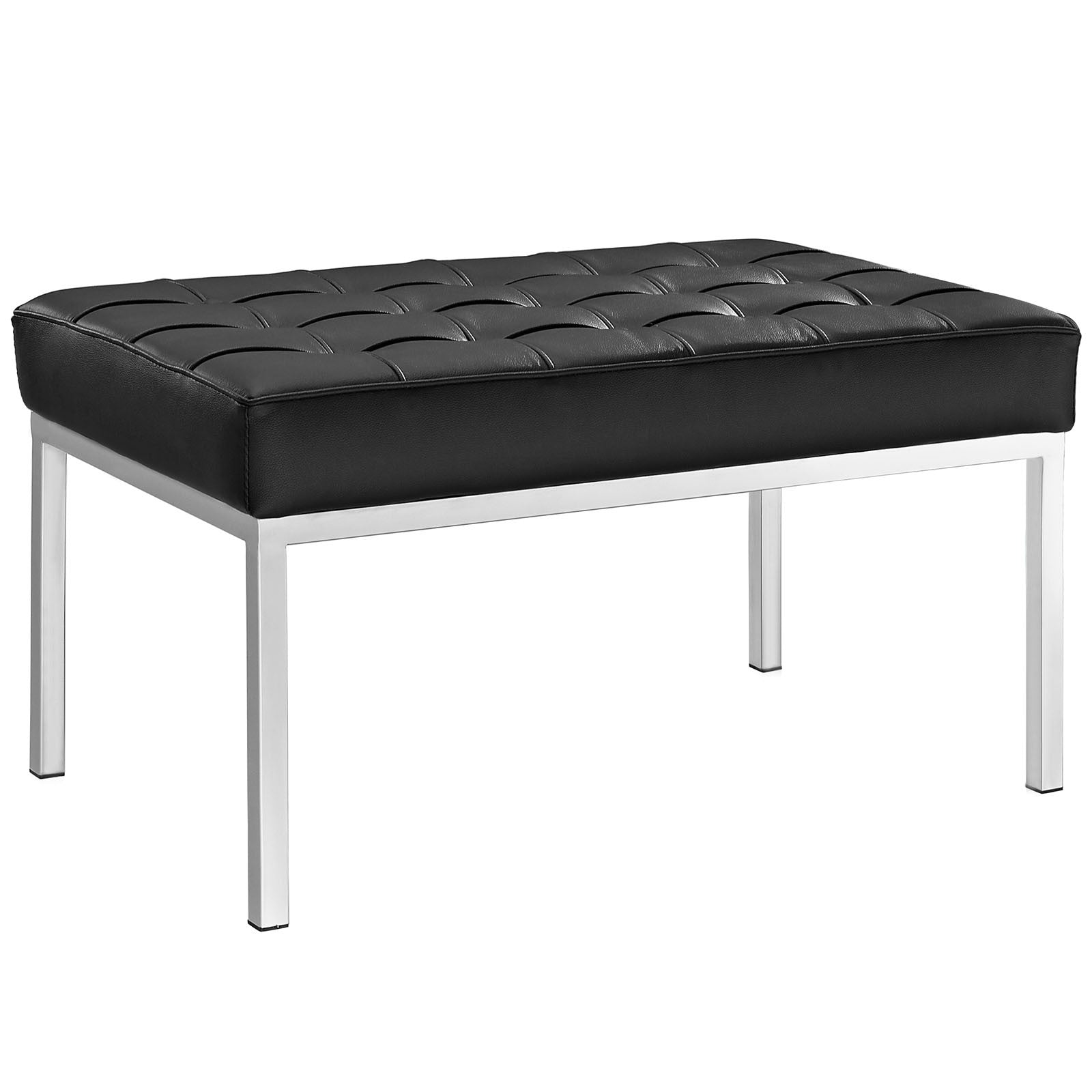 Lofton Two-Seater Bench Black
