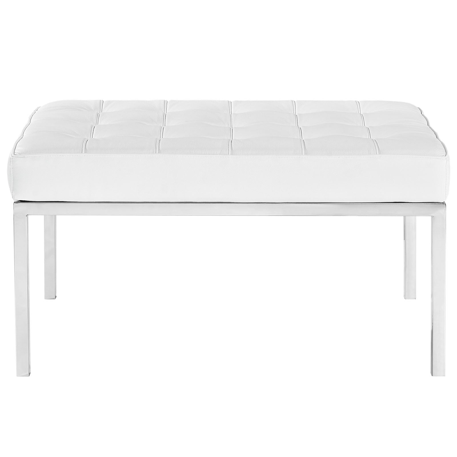 Lyte Two-Seater Bench White