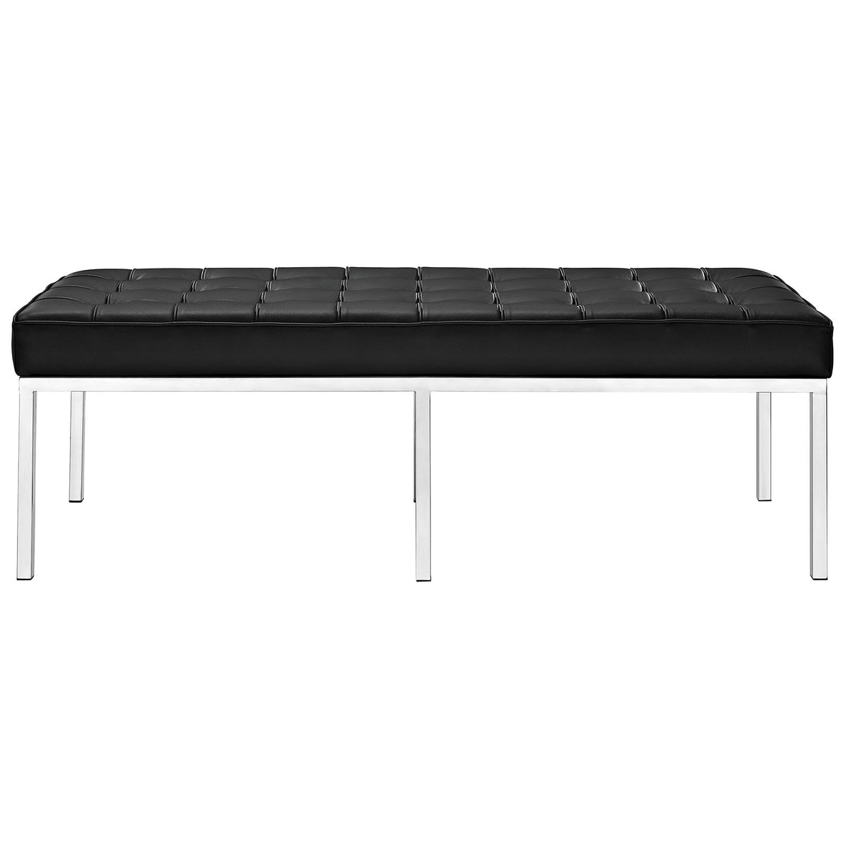 Lyte Three-Seater Bench Black