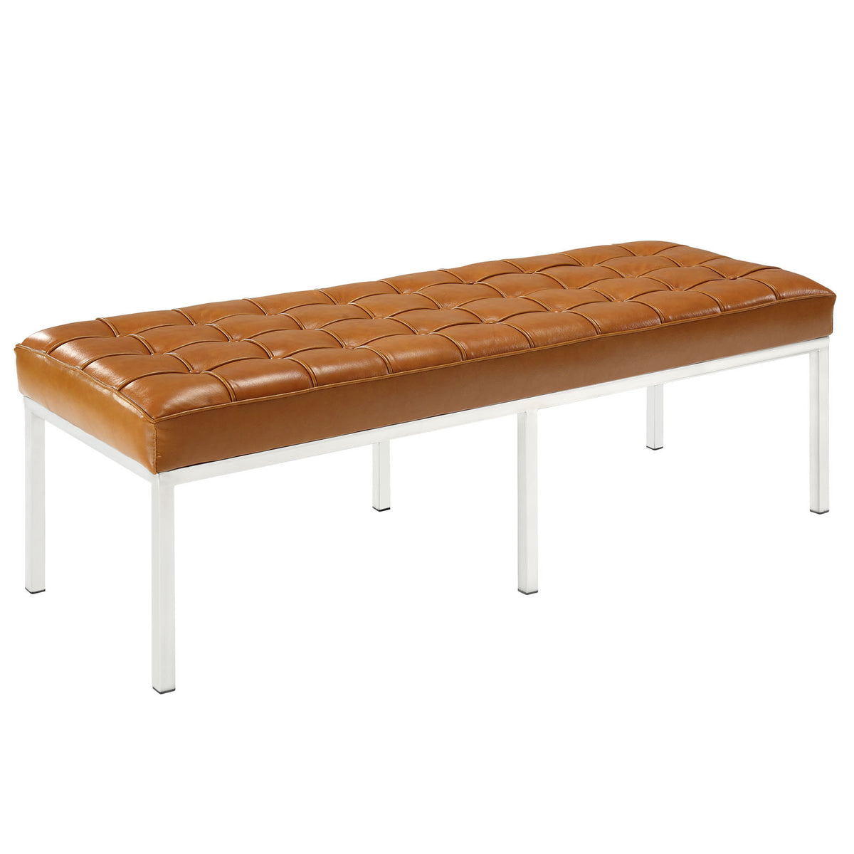 Lyte Three-Seater Bench Tan