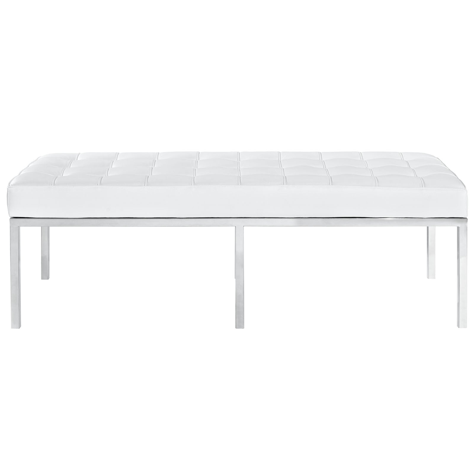 Lyte Three-Seater Bench White