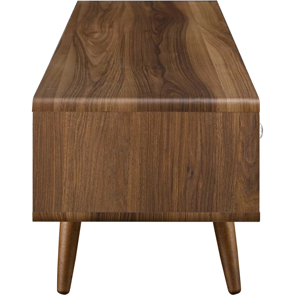 Tiffin TV Stand Walnut/White