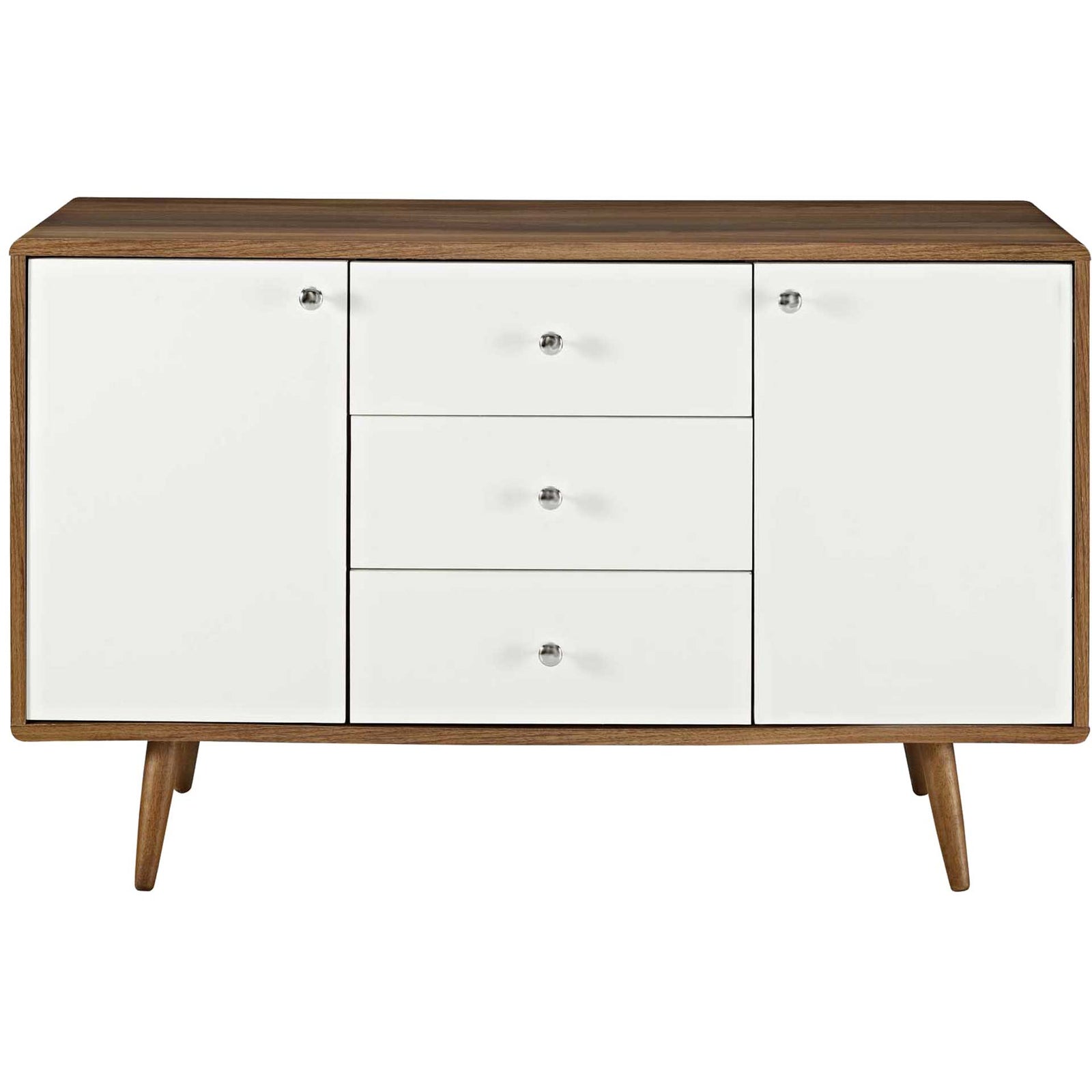 Tiffin Sideboard Walnut/White