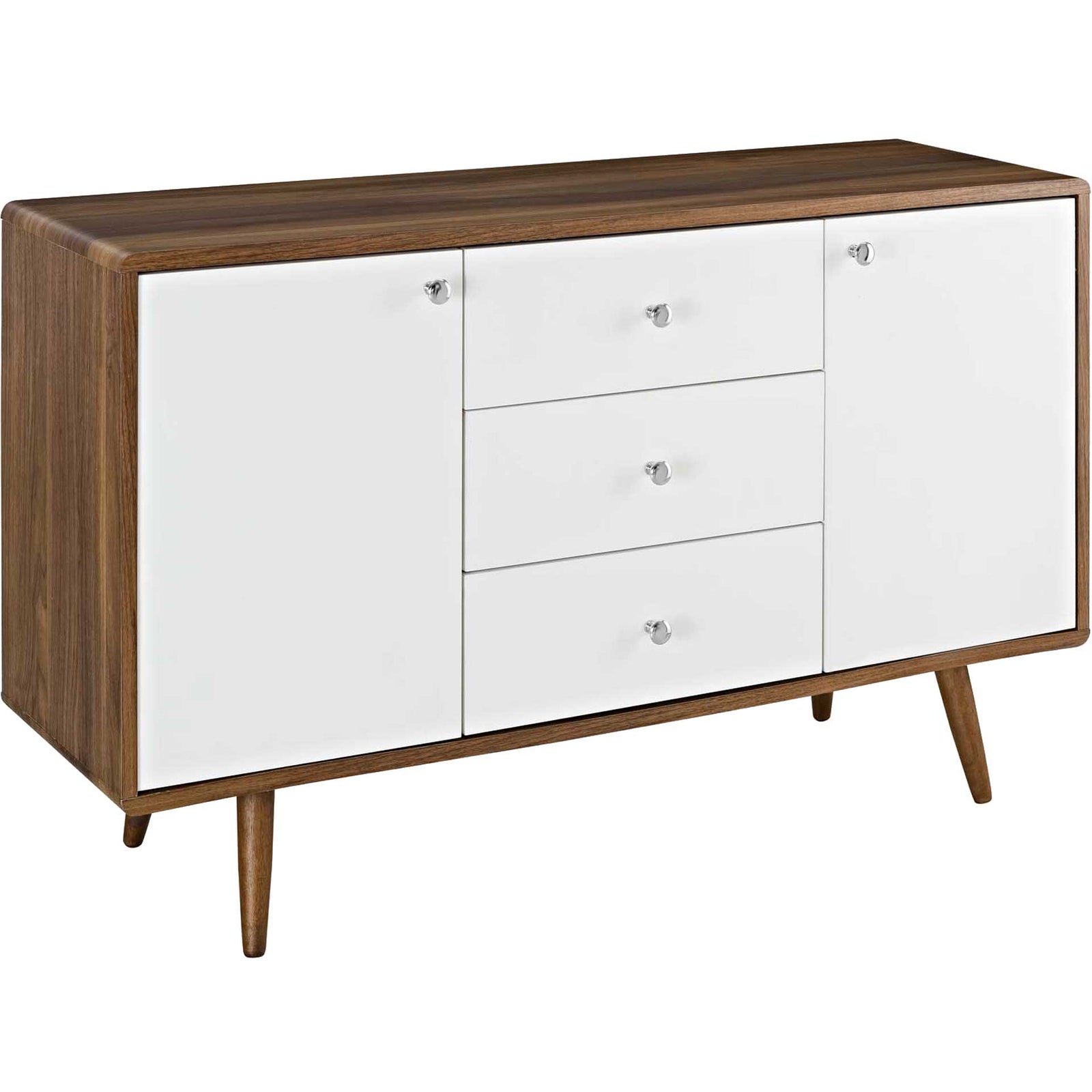 Tiffin Sideboard Walnut/White